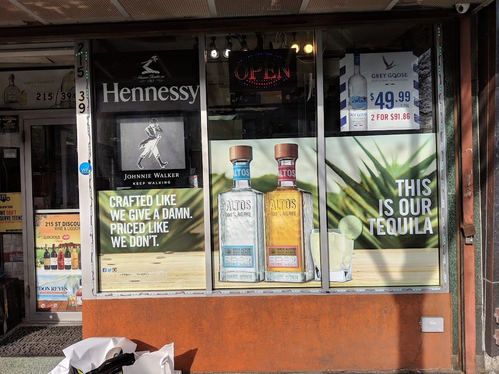 215 Street Liquor Corporation | 21539 Jamaica Ave, Queens, NY 11428 | Phone: (718) 736-1071