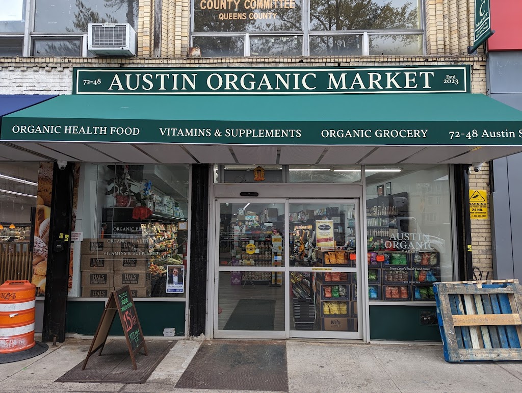 Austin Organic Market | 72-48 Austin St, Queens, NY 11375 | Phone: (929) 499-3099