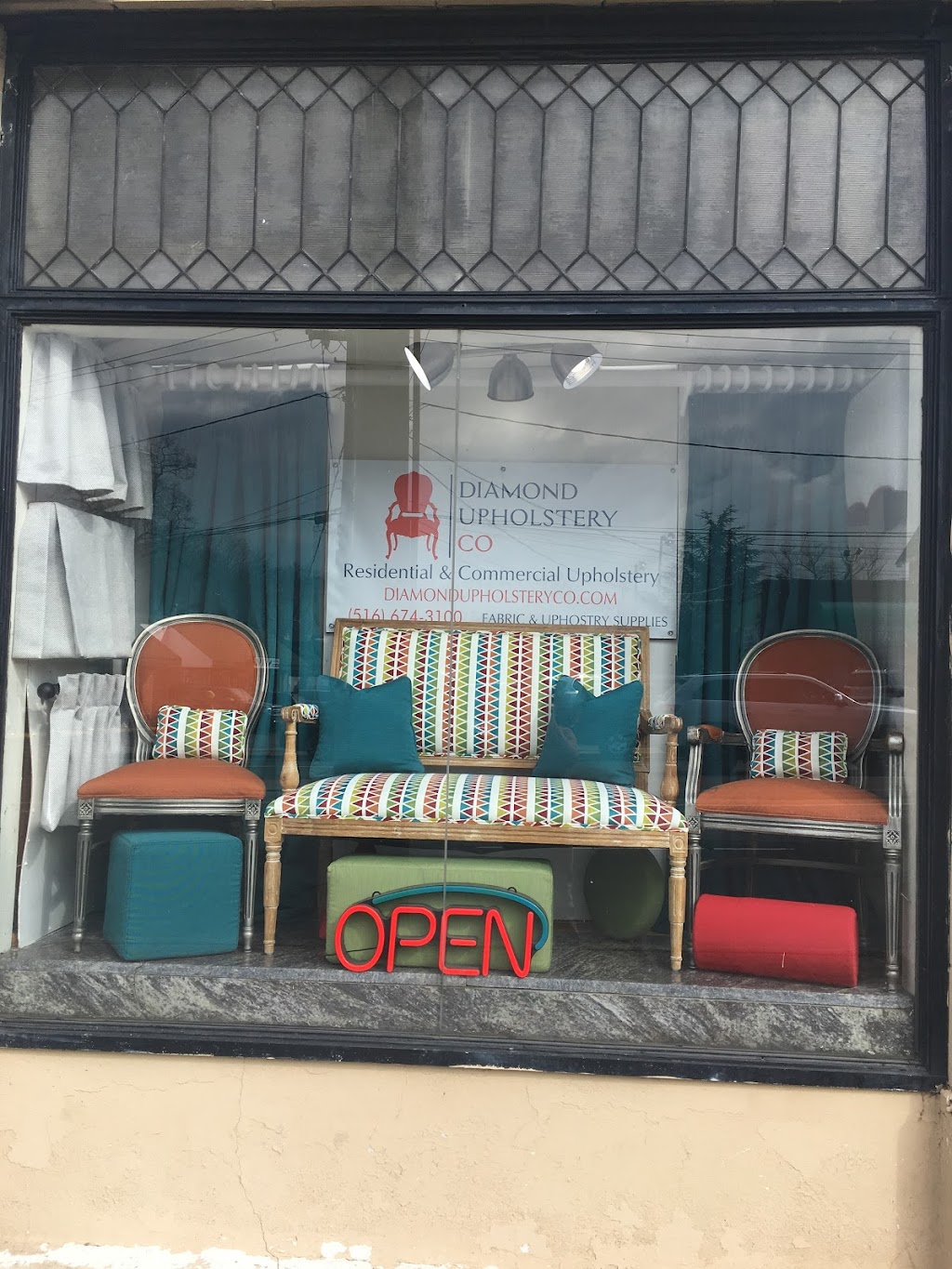 diamond upholstery co | 281 Glen St, Glen Cove, NY 11542 | Phone: (516) 674-3100