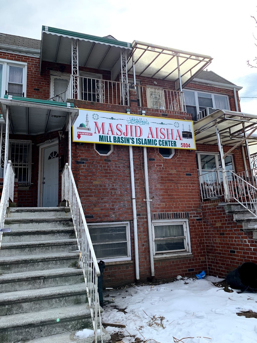 Masjid Aisha Mill Basin Islamic Center | in basement, 5804 Avenue N, Brooklyn, NY 11234 | Phone: (718) 775-8382