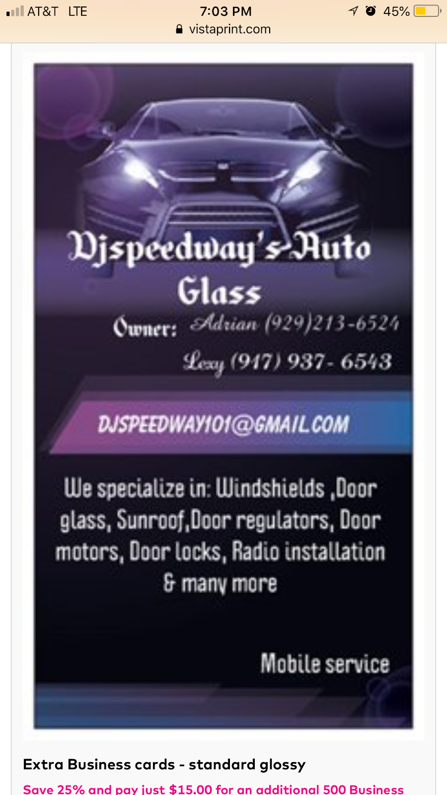 Dj speedways Auto Glass road jobs | 15033 Liberty Ave, Jamaica, NY 11433 | Phone: (347) 624-2190