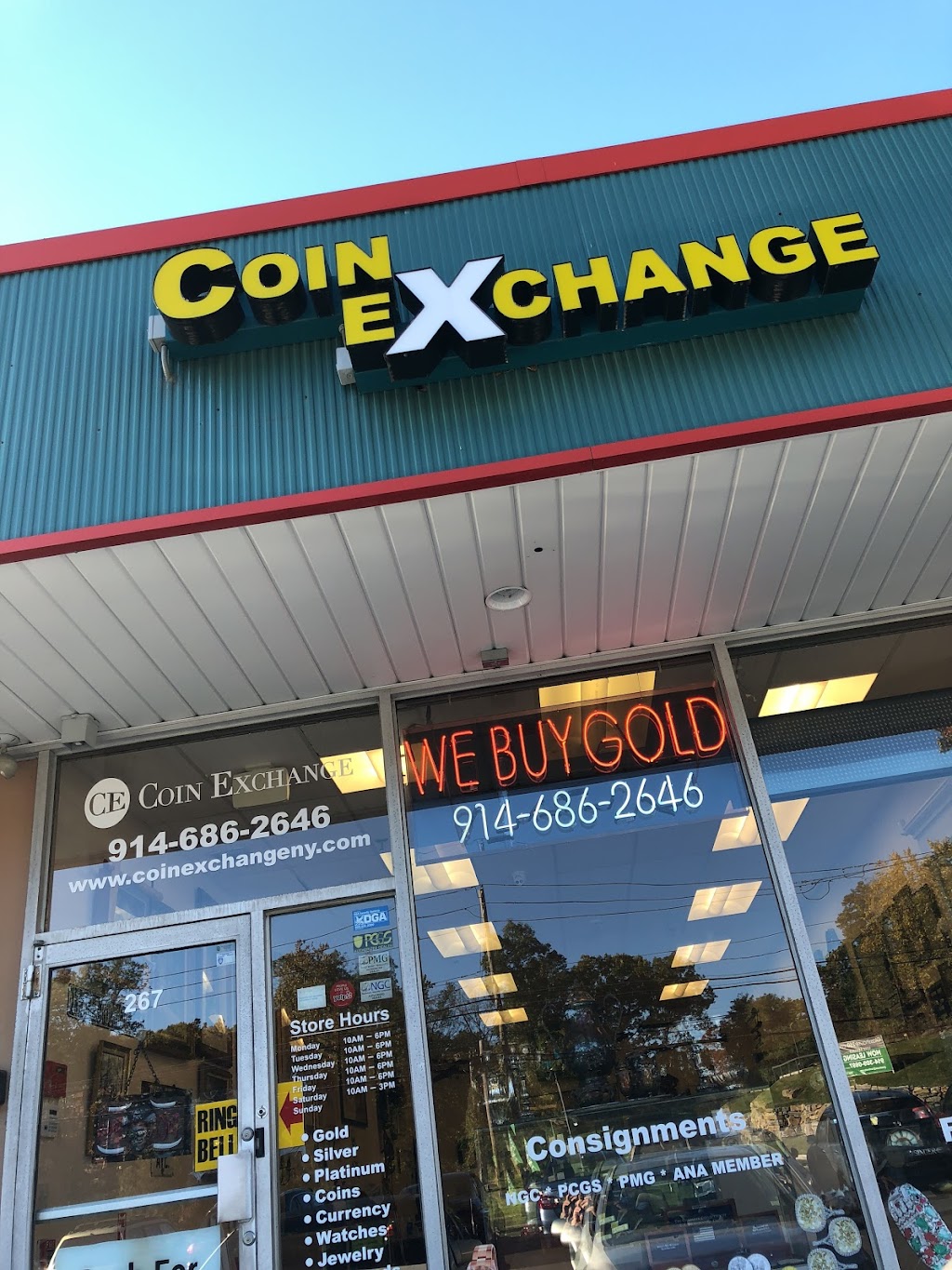 Coin Exchange | 3 S Central Ave, Hartsdale, NY 10530 | Phone: (914) 686-2646