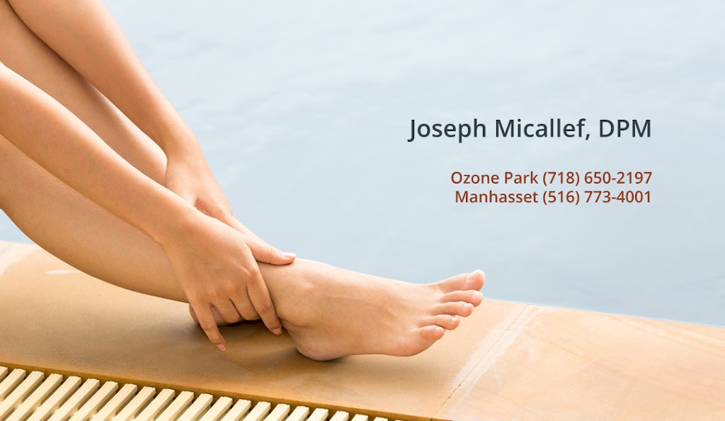 Joseph Micallef, DPM | 800 Community Dr #309, Manhasset, NY 11030 | Phone: (718) 650-2197