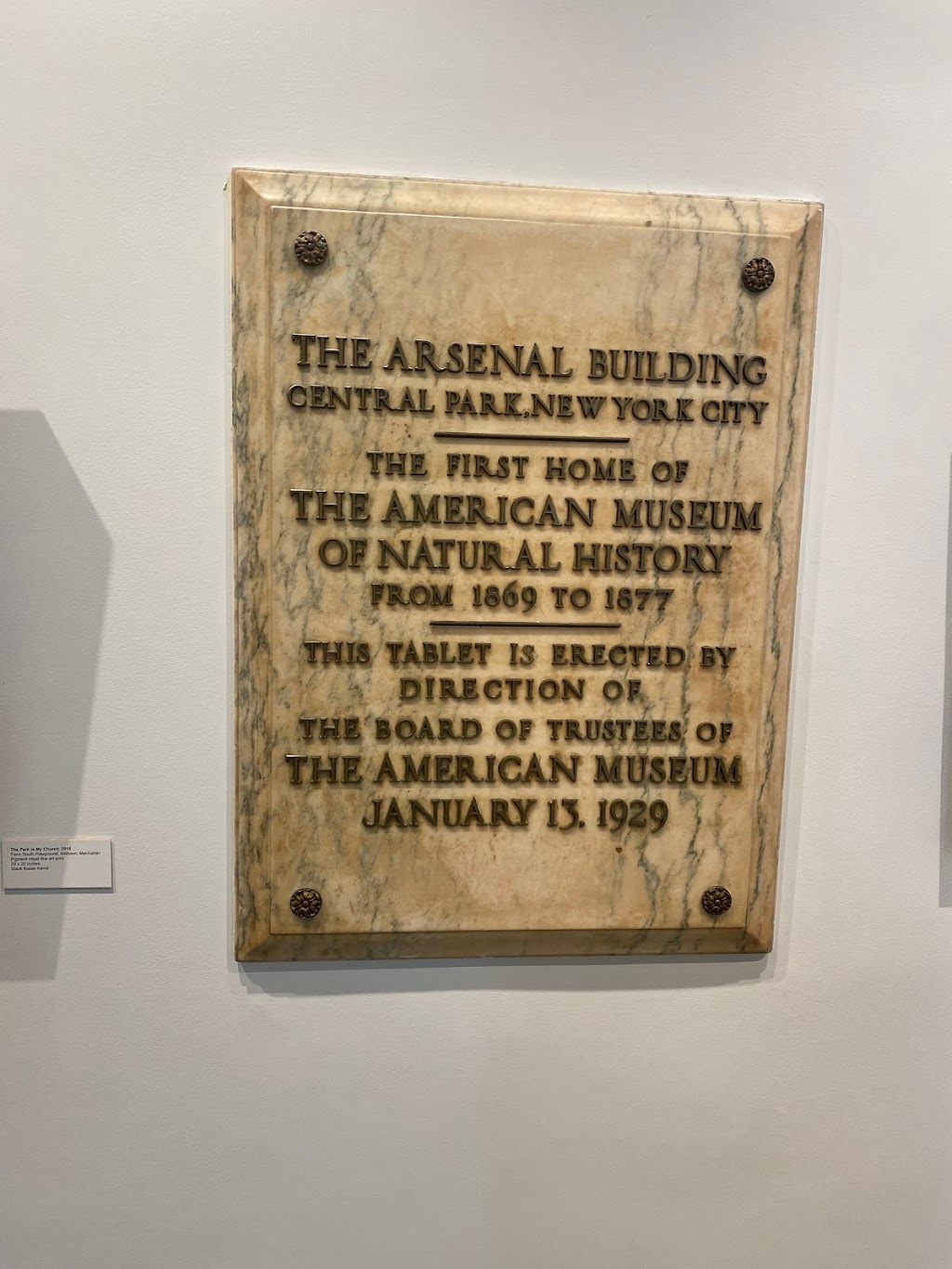 Arsenal Gallery | 830 5th Ave, New York, NY 10065 | Phone: (212) 360-8163