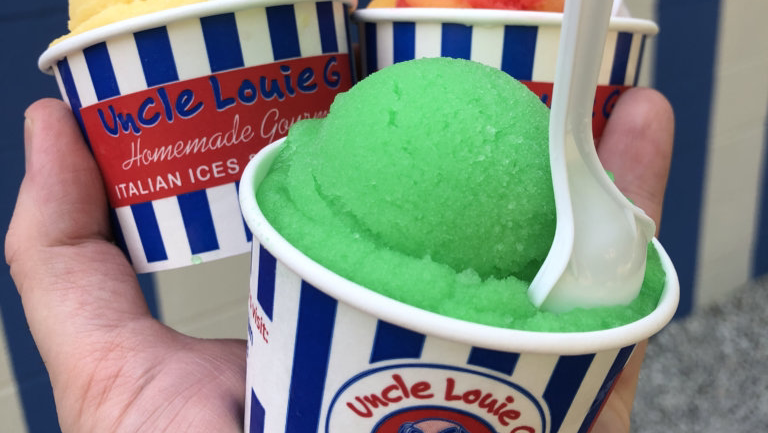 Uncle Louie G Italian Ice & Ice Cream | 135 Park Ave, Park Ridge, NJ 07656 | Phone: (201) 690-6719