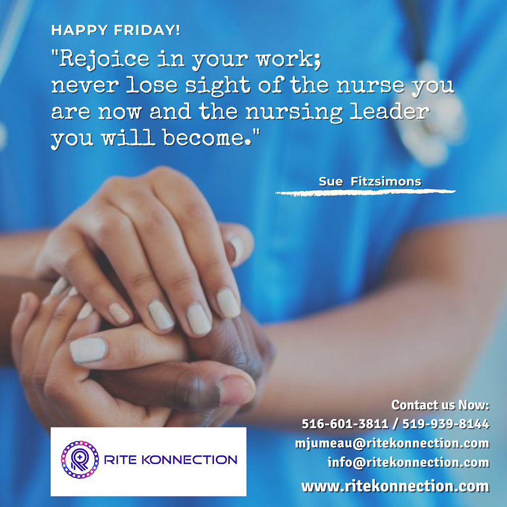 RITE KONNECTION HEALTH CARE STAFFING AGENCY, Inc | 479 Hempstead Turnpike SUITE C, Elmont, NY 11003 | Phone: (516) 464-6202