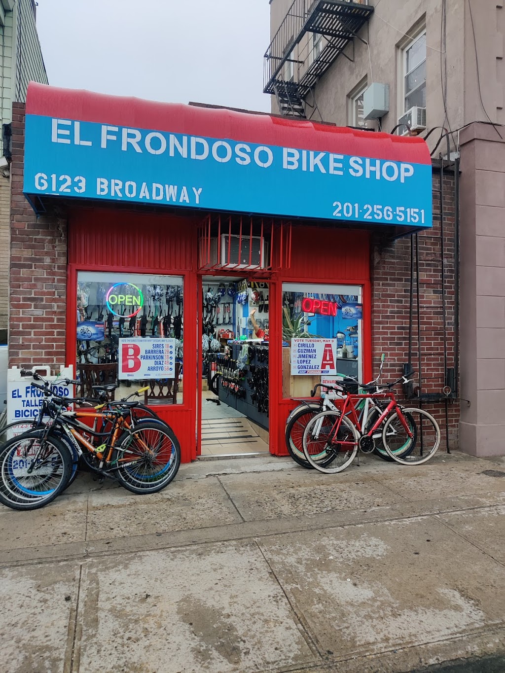 El Frondoso Bicycle Shop | 6123 Broadway, West New York, NJ 07093 | Phone: (201) 256-5151