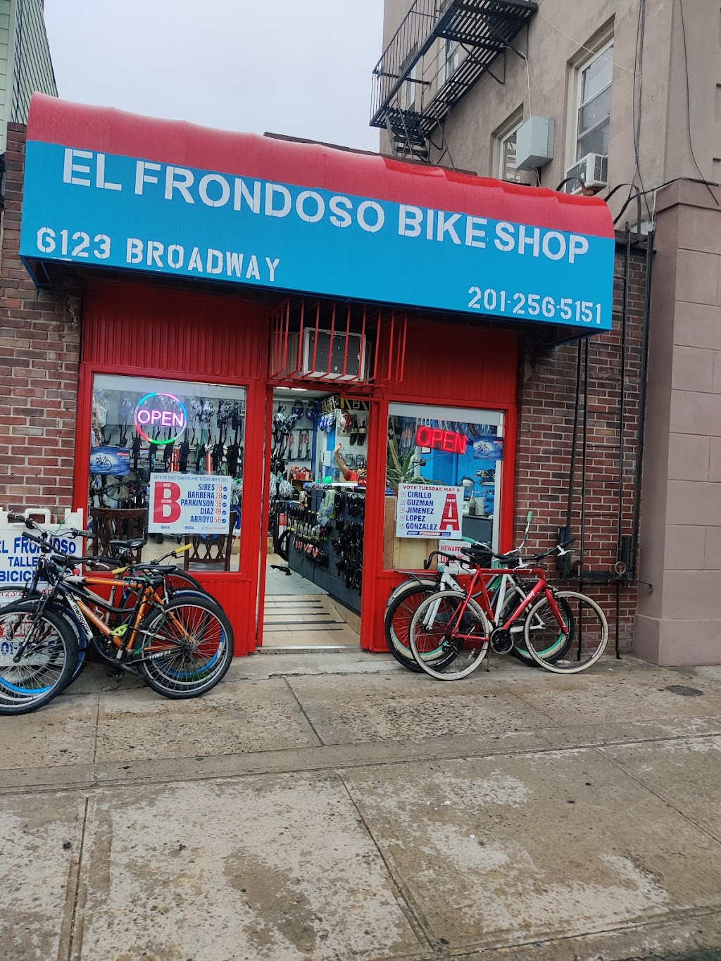 El Frondoso Bicycle Shop | 6123 Broadway, West New York, NJ 07093 | Phone: (201) 256-5151