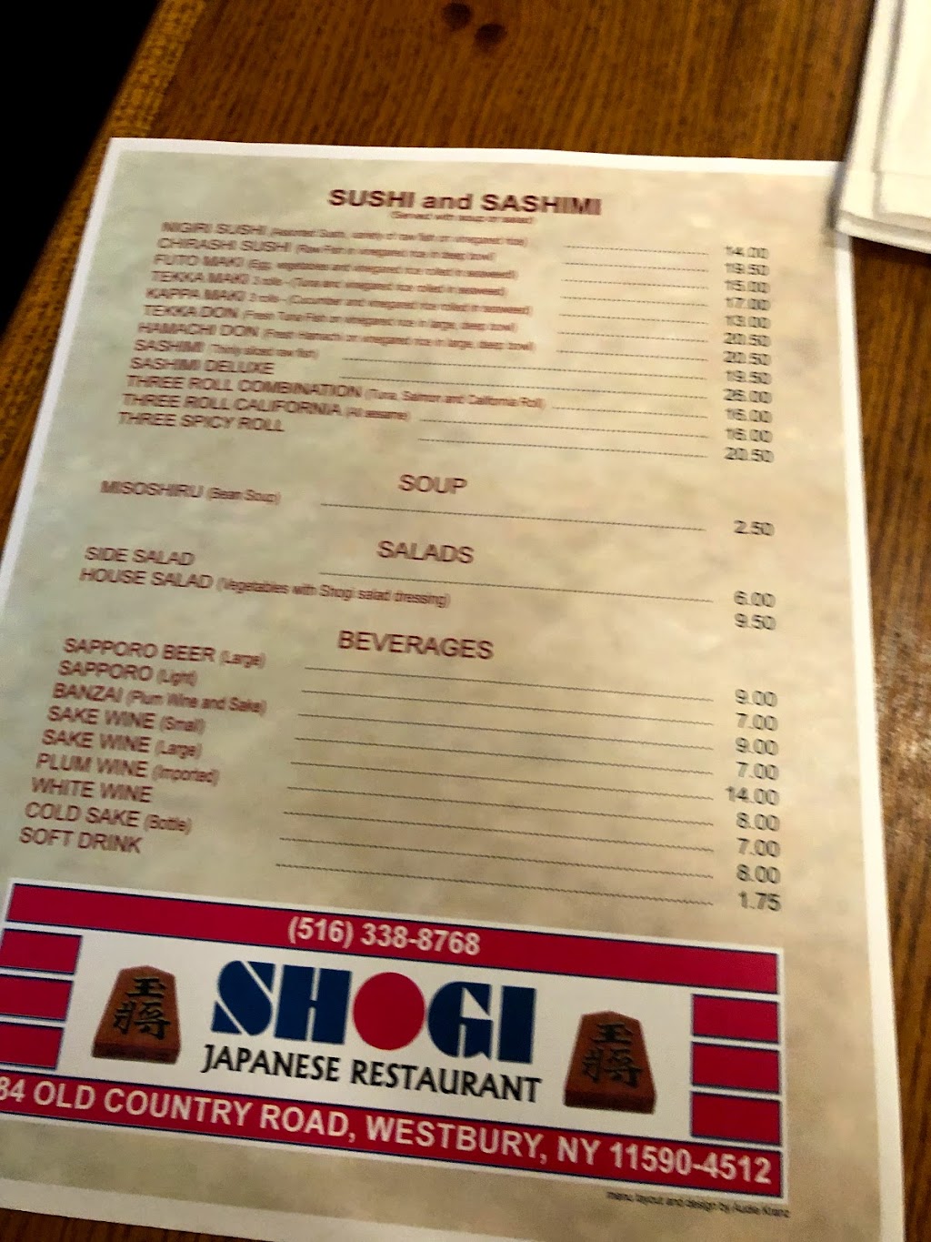 Shogi Japanese Restaurant | 584 Old Country Rd, Westbury, NY 11590 | Phone: (516) 338-8768