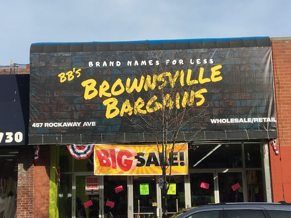 Brownsville Bargains | 467 Rockaway Ave, Brooklyn, NY 11212 | Phone: (347) 529-0888