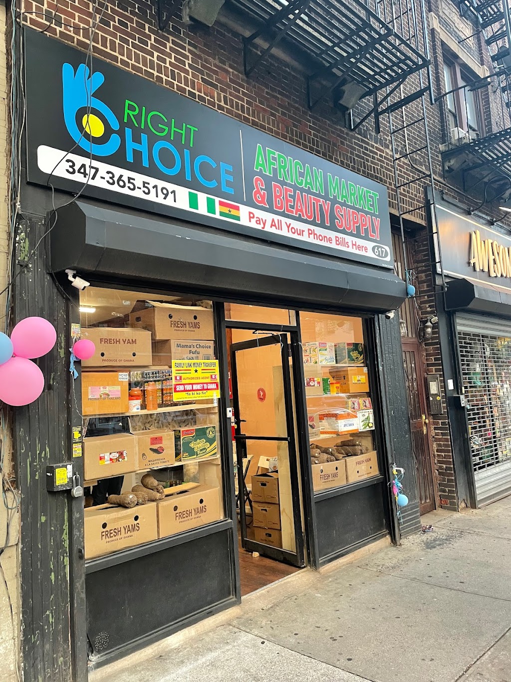 Right choice african market and beautysupply | 617 Flatbush Ave, Brooklyn, NY 11225 | Phone: (347) 332-3658