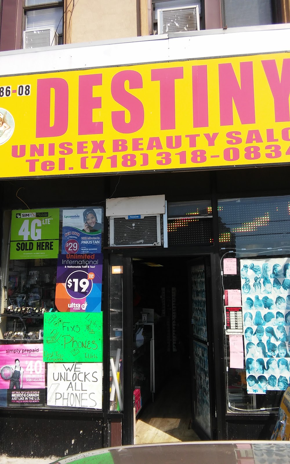 Destiny Unisex Beauty Salon | 8611 Rockaway Beach Blvd, Rockaway Beach, NY 11693 | Phone: (718) 318-0834