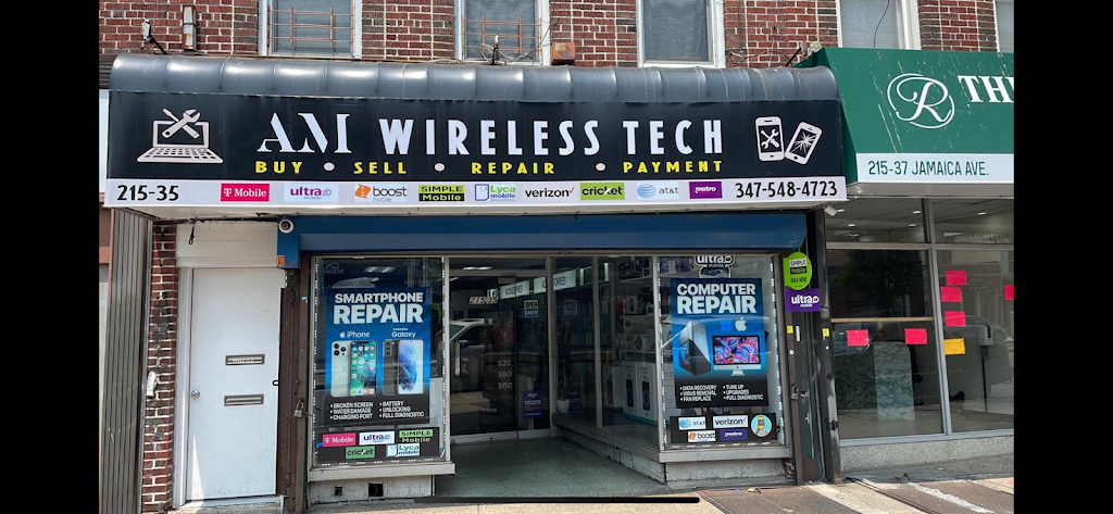 AM Wireless Tech | 215-35 Jamaica Ave, Queens, NY 11428 | Phone: (347) 548-4723