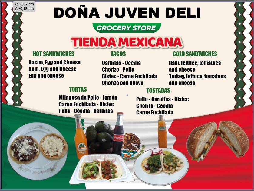 Dona juven deli | 6004 20th Ave, Brooklyn, NY 11204 | Phone: (718) 600-0753