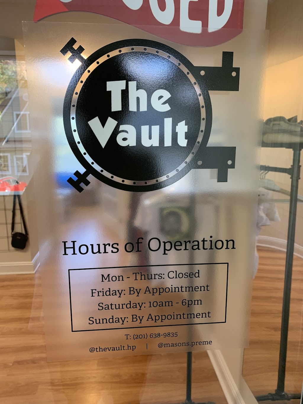 The Vault | 1 Park St Suite #4, Harrington Park, NJ 07640 | Phone: (201) 638-9835