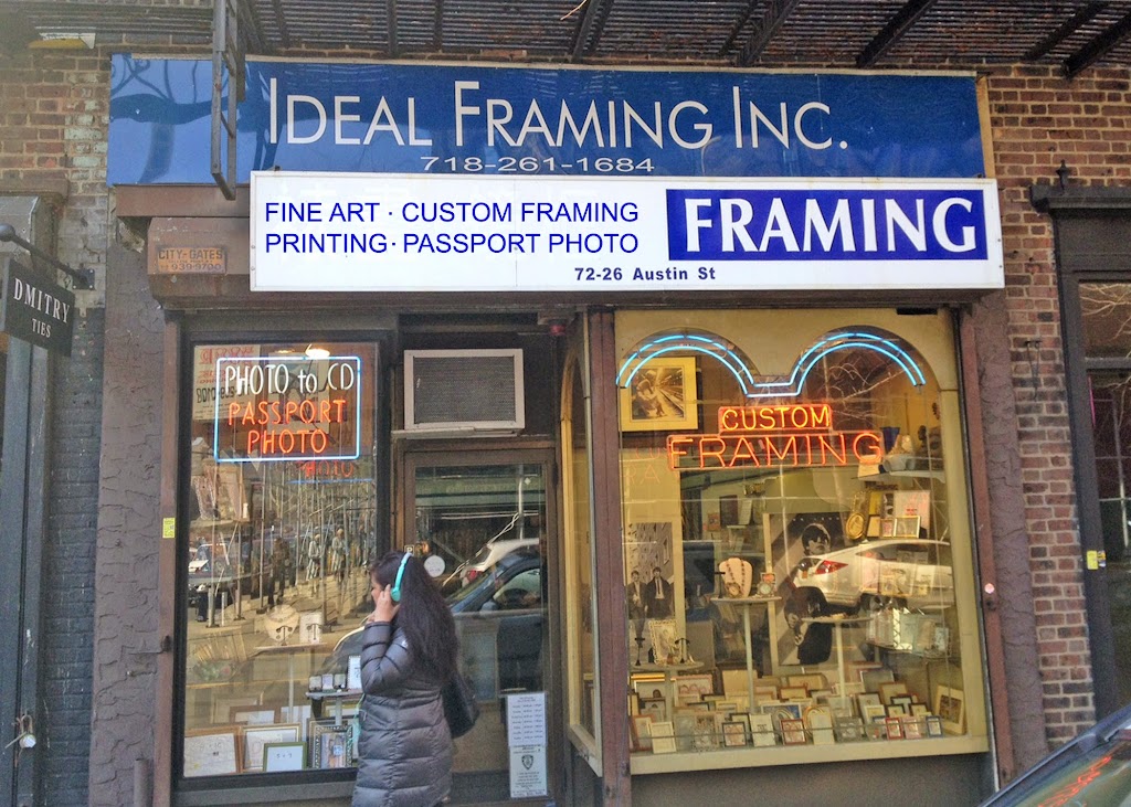 Ideal Framing | 72-26 Austin St, Queens, NY 11375 | Phone: (718) 261-1684