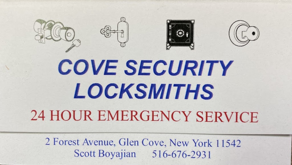 Cove Security Center | 2 Forest Ave, Glen Cove, NY 11542 | Phone: (516) 676-2931