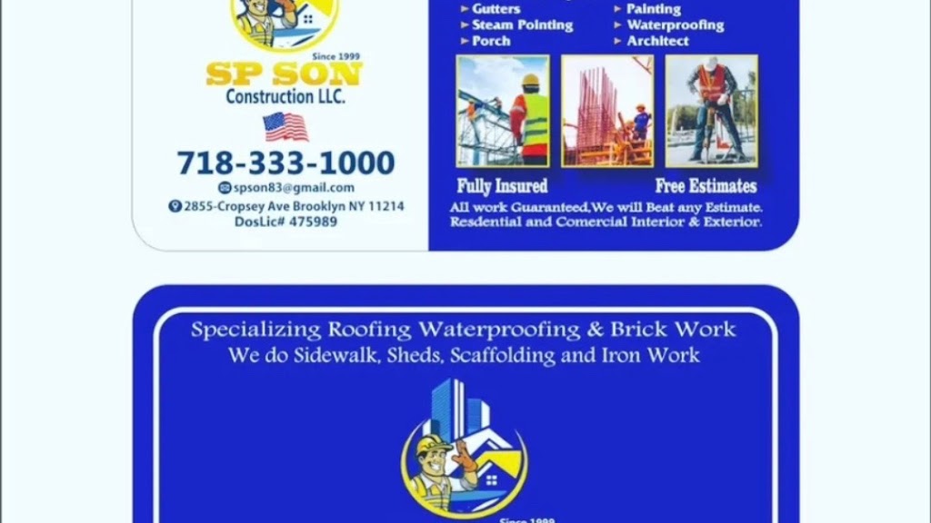 SP SON CONSTRUCTION LLC | 2033 78th St, Brooklyn, NY 11214 | Phone: (718) 333-1000