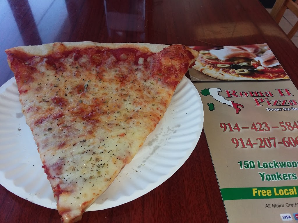 Roma II Pizza | 152 Lockwood Ave, Yonkers, NY 10701 | Phone: (914) 423-5845