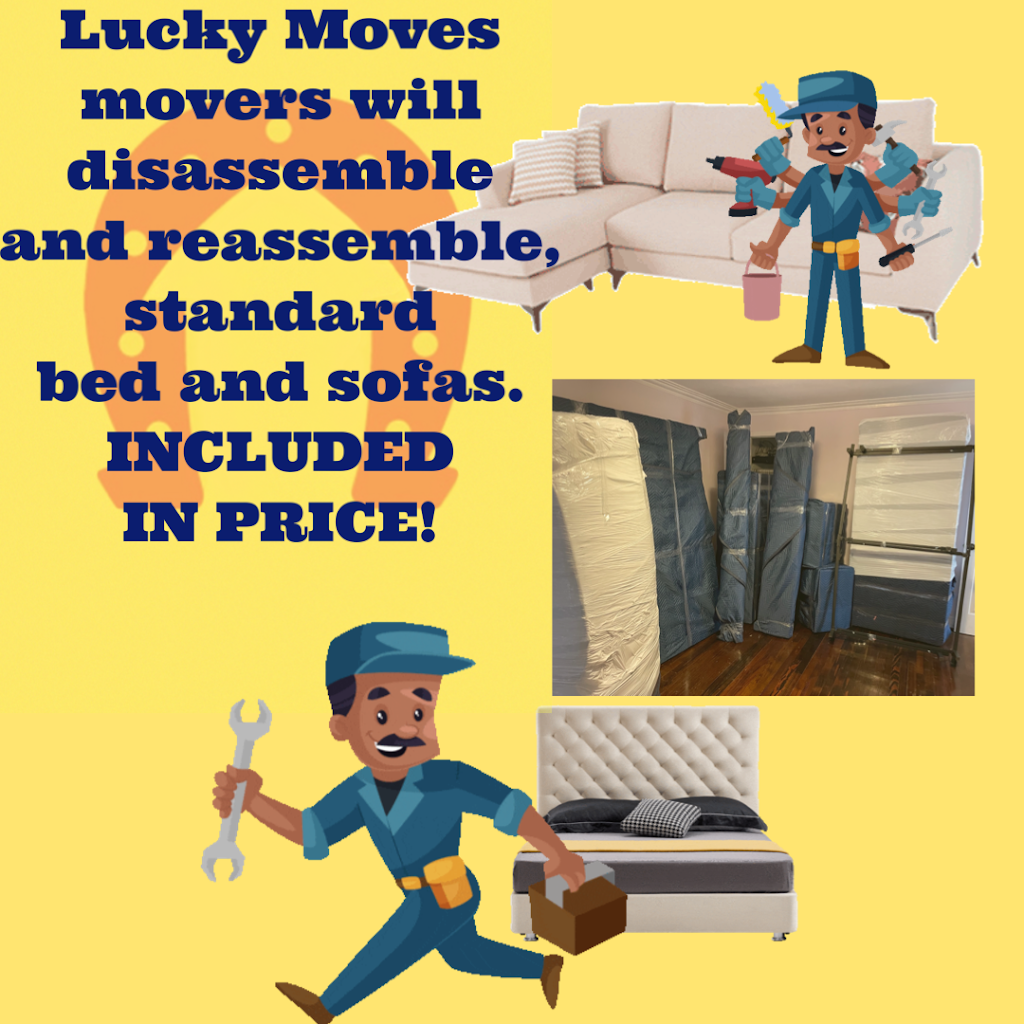 Lucky Moves M&S | 1819 Summerfield St, Queens, NY 11385 | Phone: (332) 323-6567