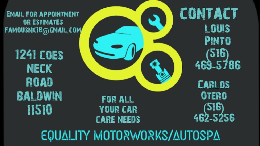 Equality MotorWorks/AutoSpa | 1241 Coes Neck Rd baldwin 509 Cedarhurst avenue NY Baldwin, Baldwin, NY 11510 | Phone: (516) 469-5786