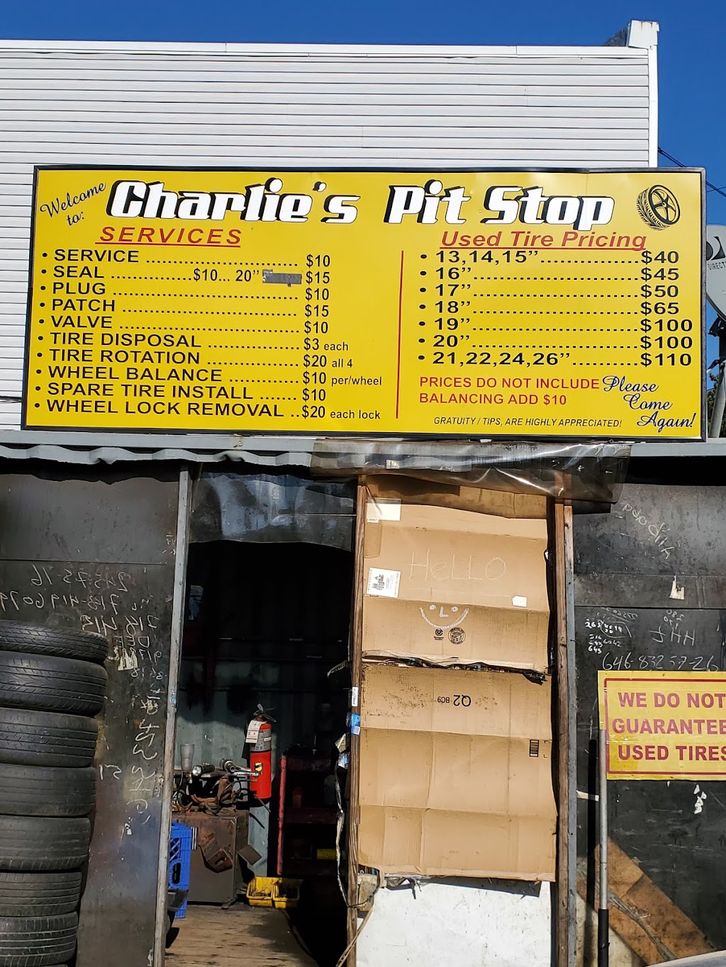 Charlies Pit Stop Tires | 14416 Guy R Brewer Blvd, Jamaica, NY 11434 | Phone: (718) 528-3904