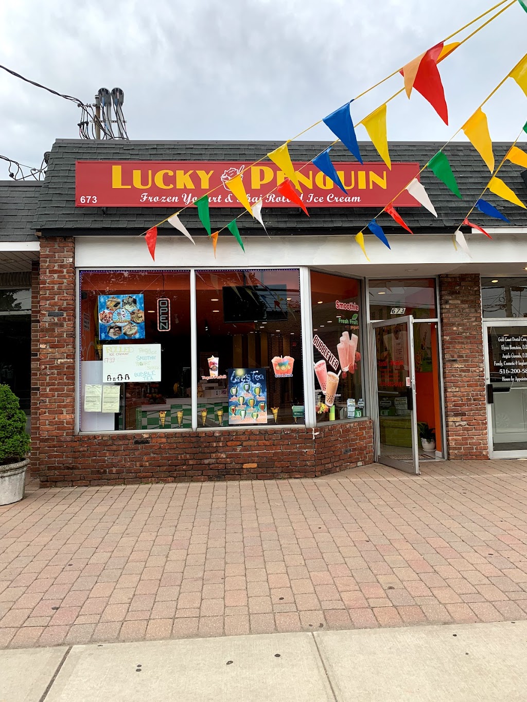 Lucky Penguin Frozen Yogurt Bubble tea | 675 Glen Cove Ave, Glen Head, NY 11545 | Phone: (516) 583-5161