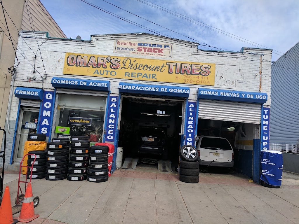 Omars Discount Tires & Auto Repairs | 901 Central Ave, Union City, NJ 07087 | Phone: (201) 766-4111