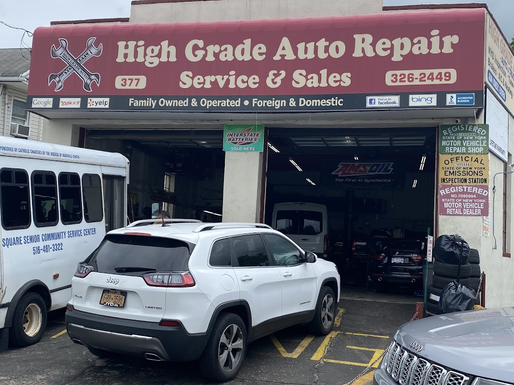 High Grade Auto Repair and Towing | 377 Franklin Ave, Franklin Square, NY 11010 | Phone: (516) 326-2449