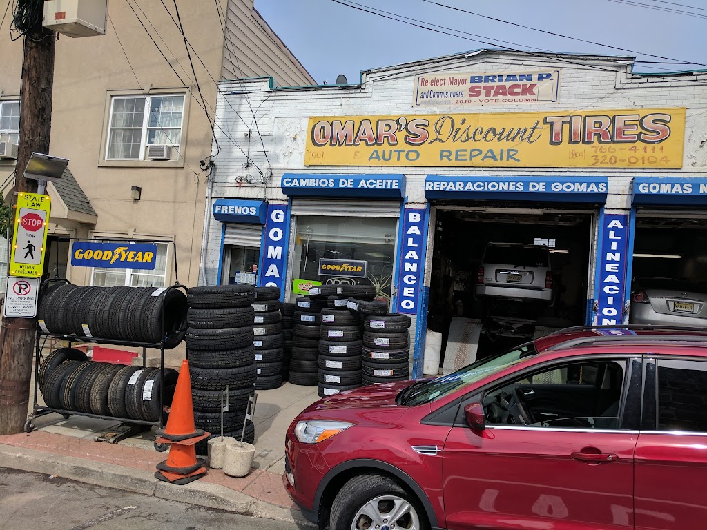 Omars Discount Tires & Auto Repairs | 901 Central Ave, Union City, NJ 07087 | Phone: (201) 766-4111