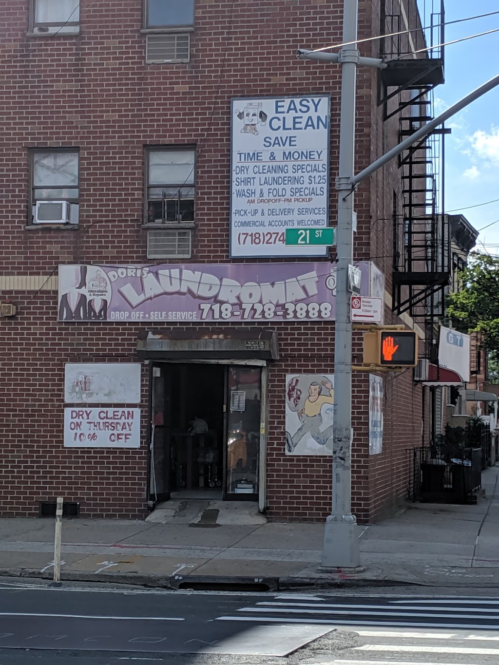 Doris Laundromat | 3074 21st St, Astoria, NY 11102 | Phone: (718) 683-6224