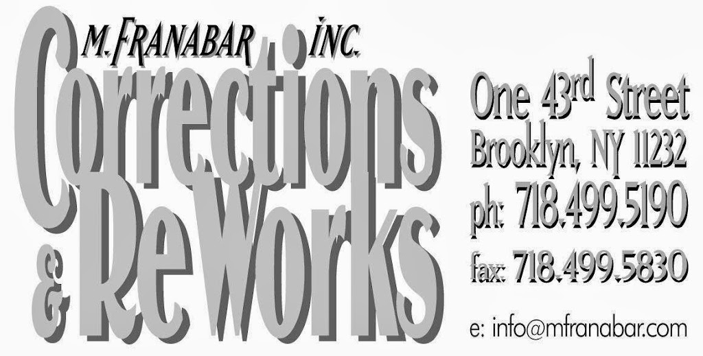 M Franabar Associates | 1 43rd St, Brooklyn, NY 11232 | Phone: (718) 499-5190