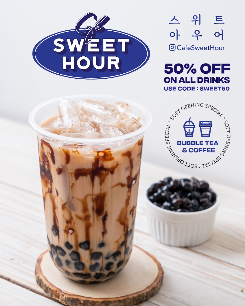 Cafe Sweet Hour Douglaston | Located inside Food Bazaar Supermarket, 242-02 61st Ave, Queens, NY 11362 | Phone: (347) 408-4808