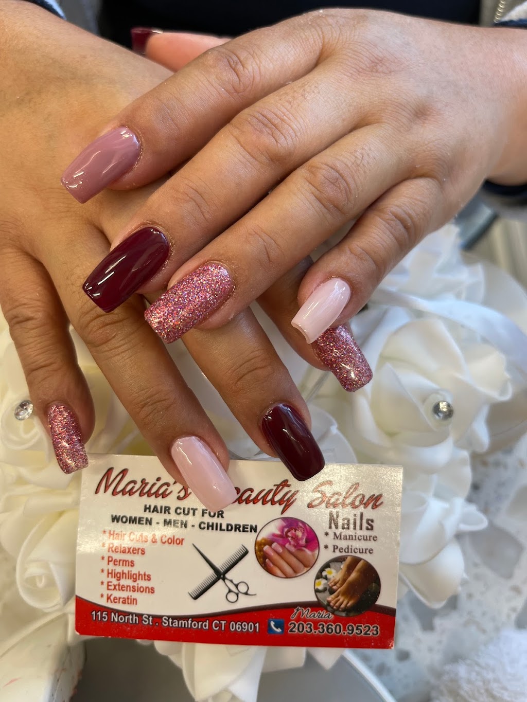 Marias Beauty Salon & Barber | 115 North St, Stamford, CT 06901 | Phone: (203) 614-8080