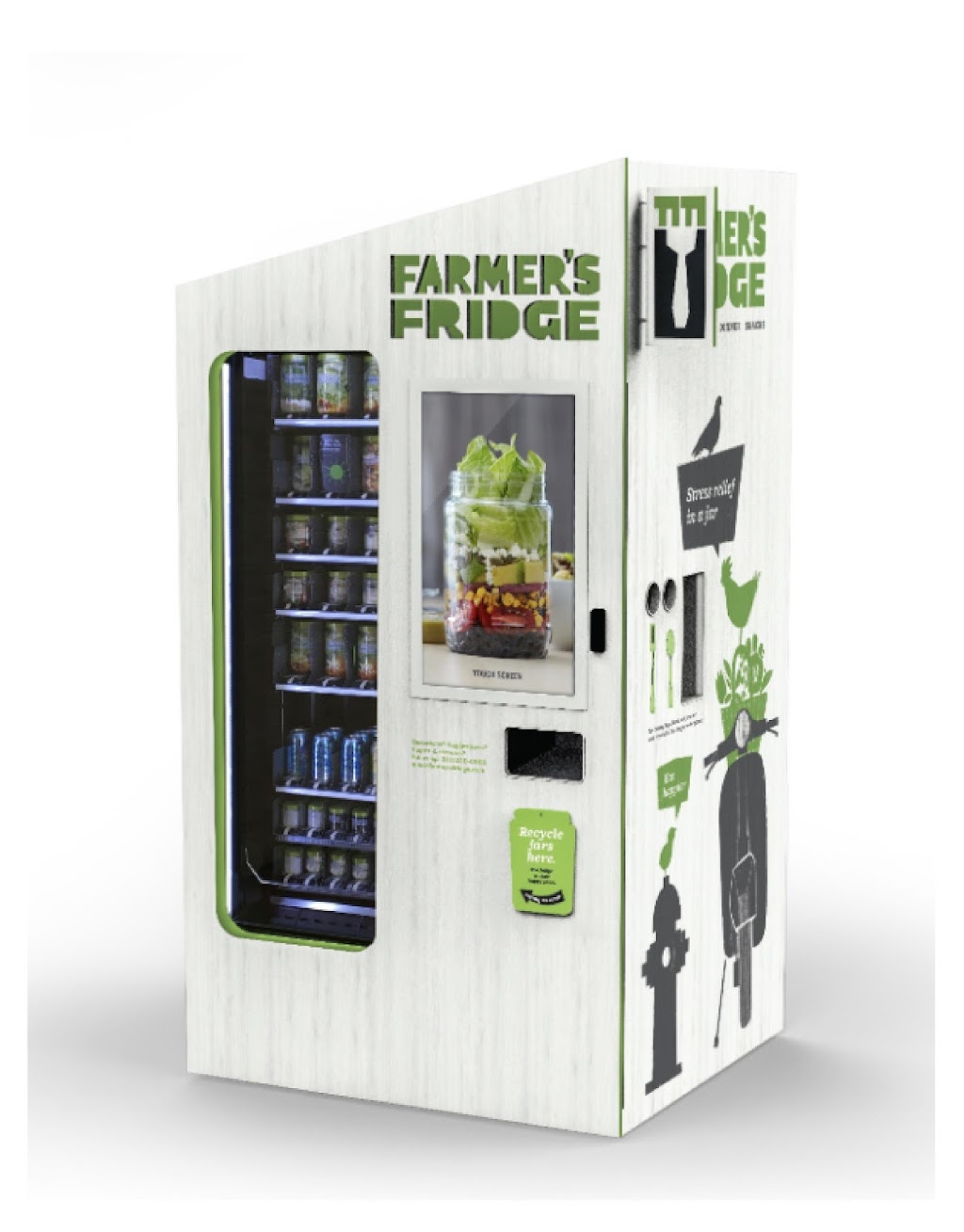 Farmers Fridge | John F. Kennedy International Airport, Terminal 4, Gate A4, Queens, NY 11430 | Phone: (312) 229-0099