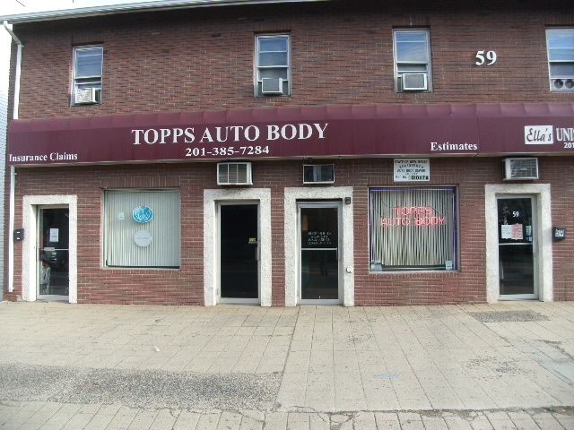 Topps Auto Body | 59 E Main St #1, Bergenfield, NJ 07621 | Phone: (201) 385-7284