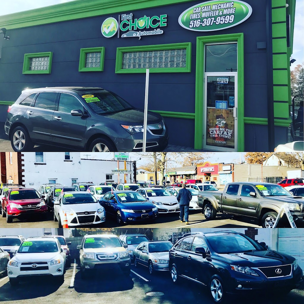 First Choice Automobile | 478 Jerusalem Ave, Uniondale, NY 11553 | Phone: (516) 307-9599