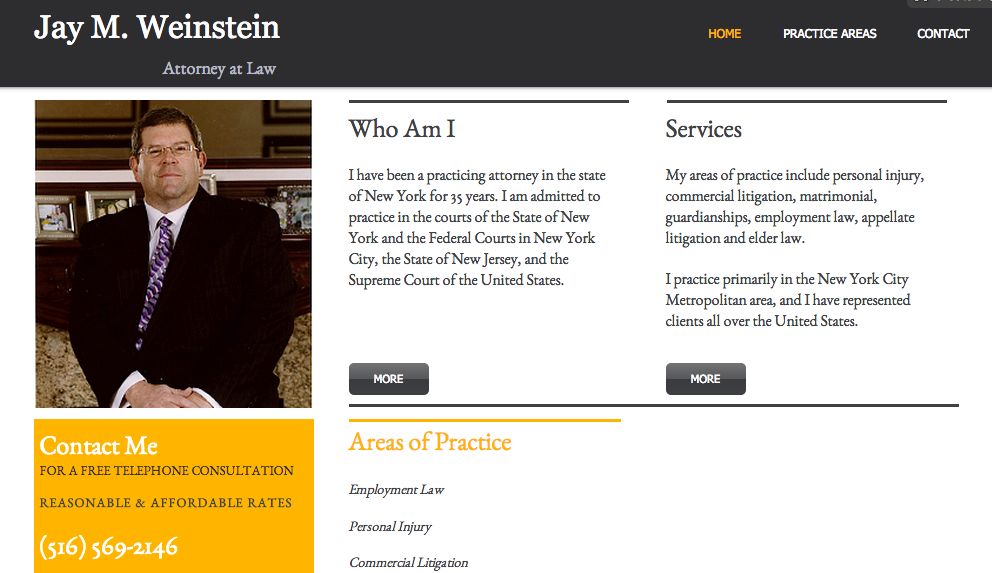 Jay Weinstein Attorney At Law | 503 Longacre Ave, Woodmere, NY 11598 | Phone: (516) 569-2146