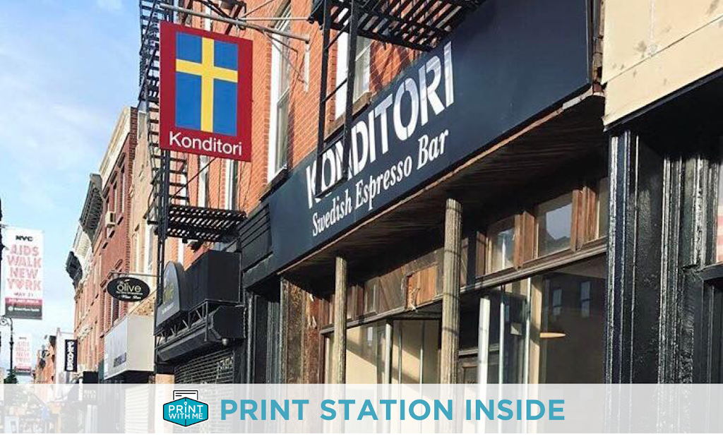 Print With Me Printer at Konditori - Smith Street | 114 Smith St, Brooklyn, NY 11201 | Phone: (773) 797-2118