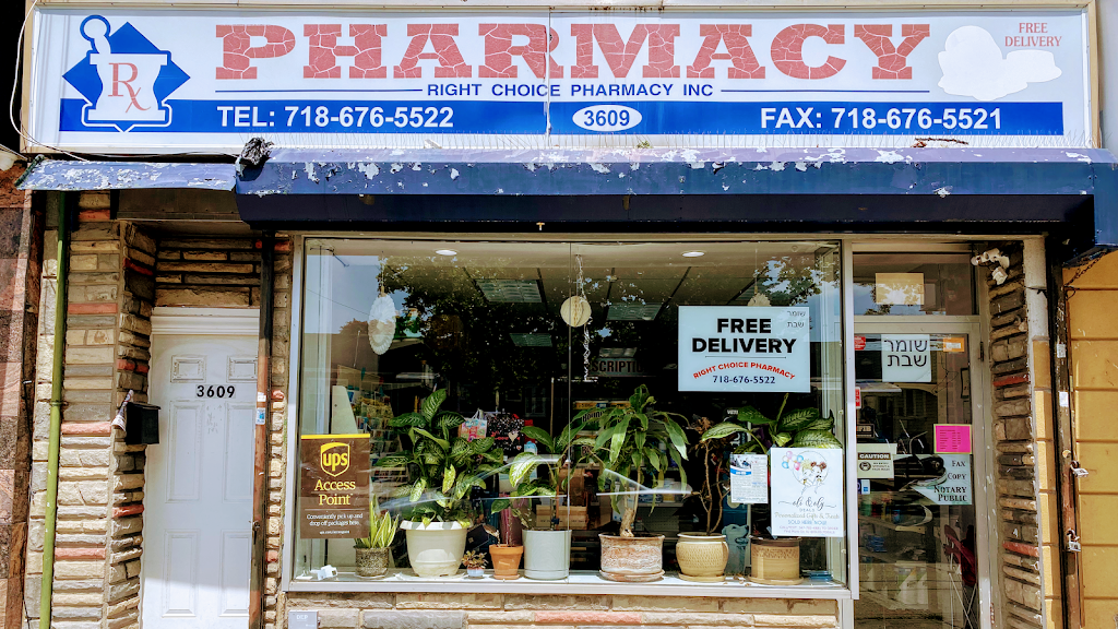 Right Choice Pharmacy | 3609 Ave. S, Brooklyn, NY 11234 | Phone: (718) 676-5522