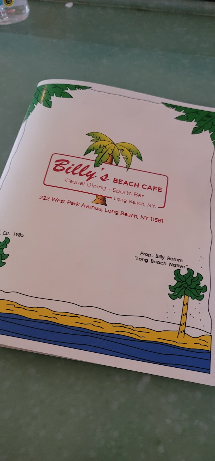 Billys Beach Cafe | 222 W Park Ave, Long Beach, NY 11561 | Phone: (516) 889-2233