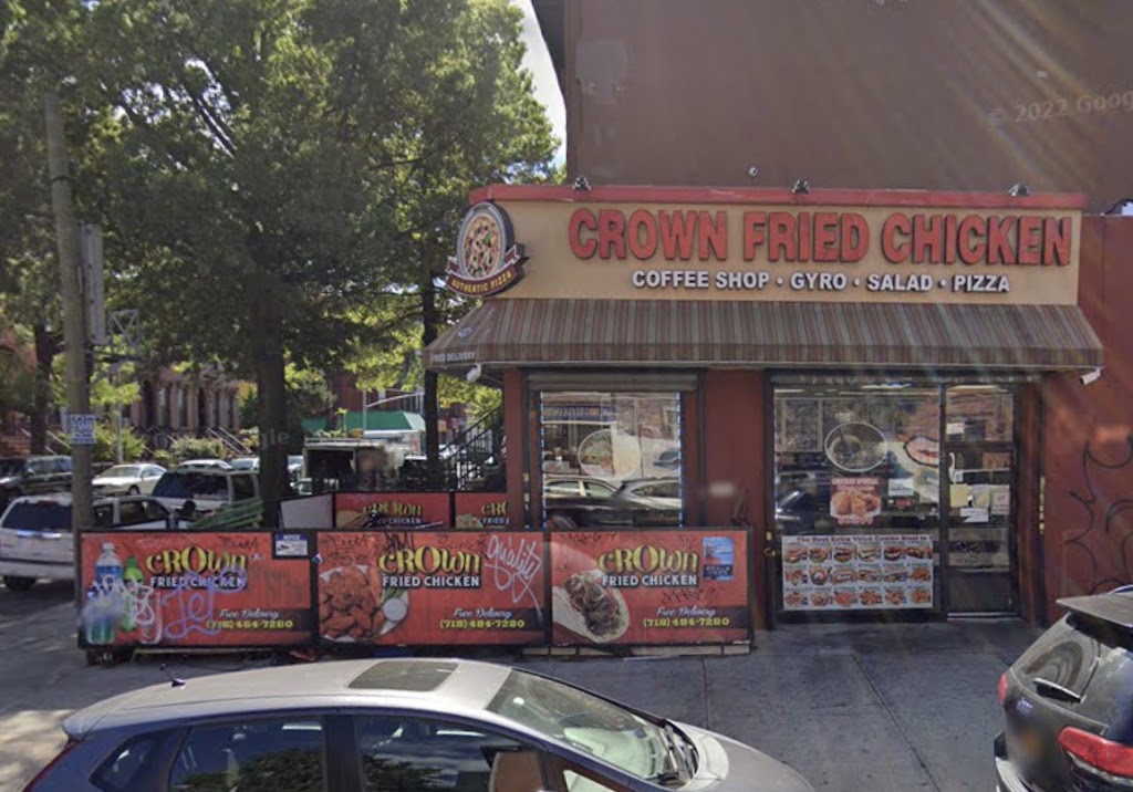 Crown Fried Chicken pizza and coffee shop halal food | 108 Malcolm X Blvd, Brooklyn, NY 11221 | Phone: (718) 484-7280