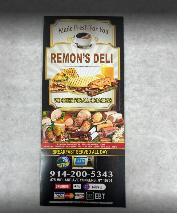 Remon Deli | 875 Midland Ave, Yonkers, NY 10704 | Phone: (914) 200-5343