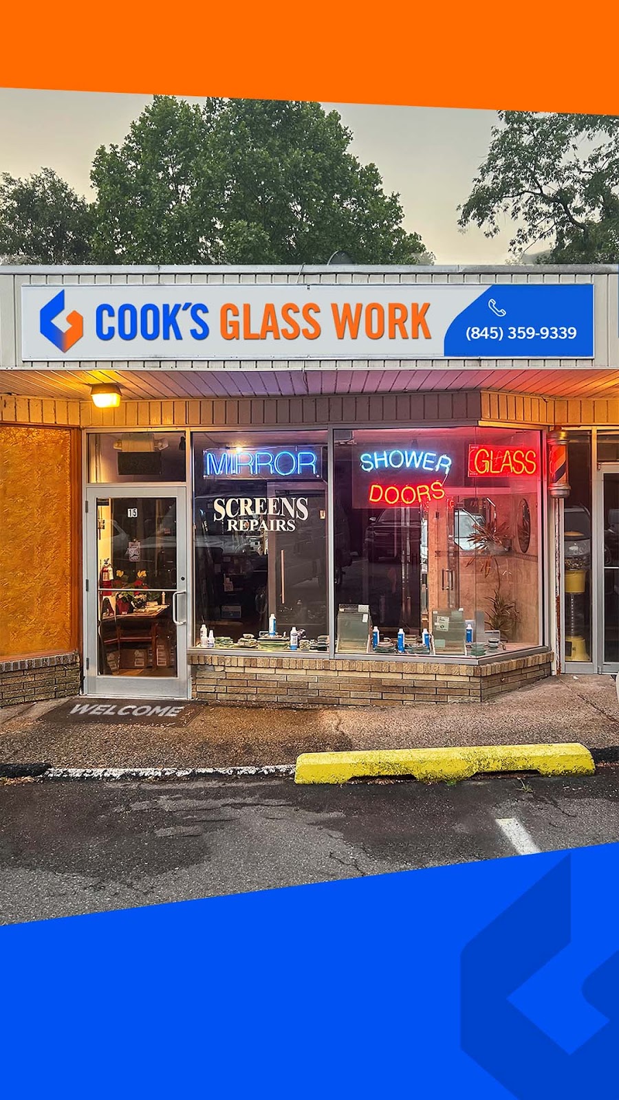 COOKS GLASS WORK | 15 Van Wyck Rd, Blauvelt, NY 10913 | Phone: (845) 359-9339