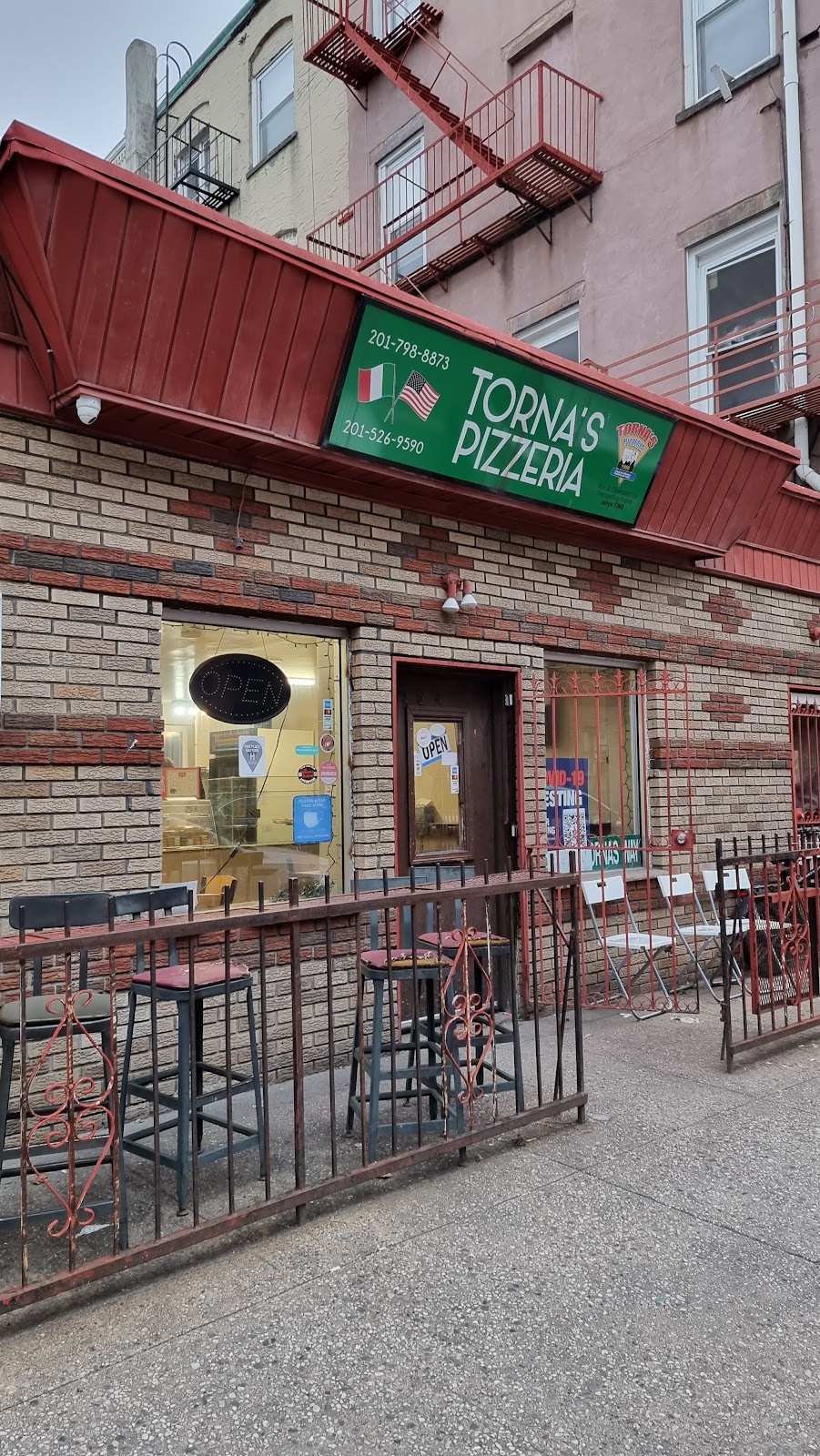 Torna Pizzeria | 254 9th St, Hoboken, NJ 07030 | Phone: (201) 798-8873