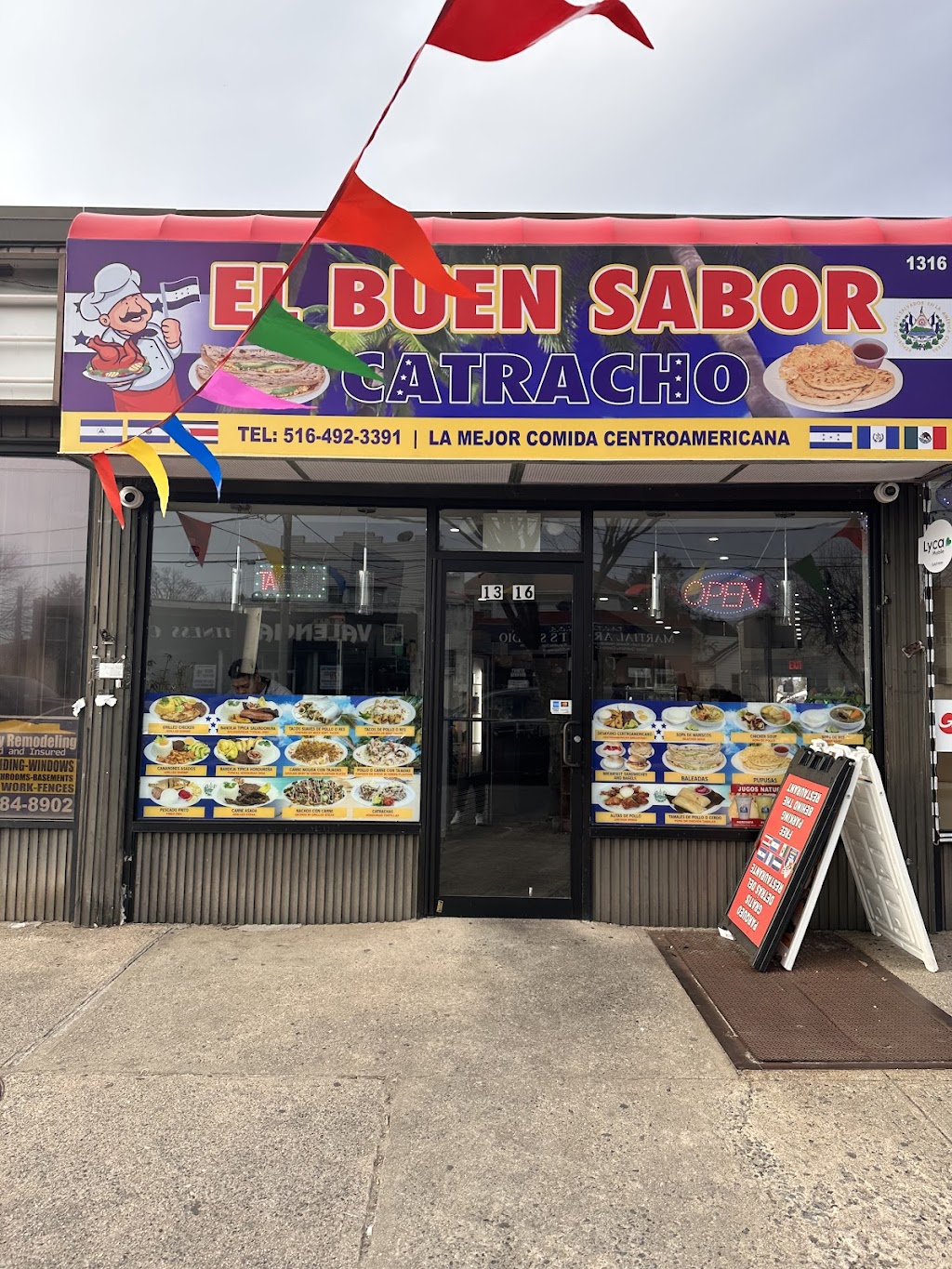 El buen sabor catracho restaurante | 1314 Hempstead Turnpike, Elmont, NY 11003 | Phone: (516) 492-3391