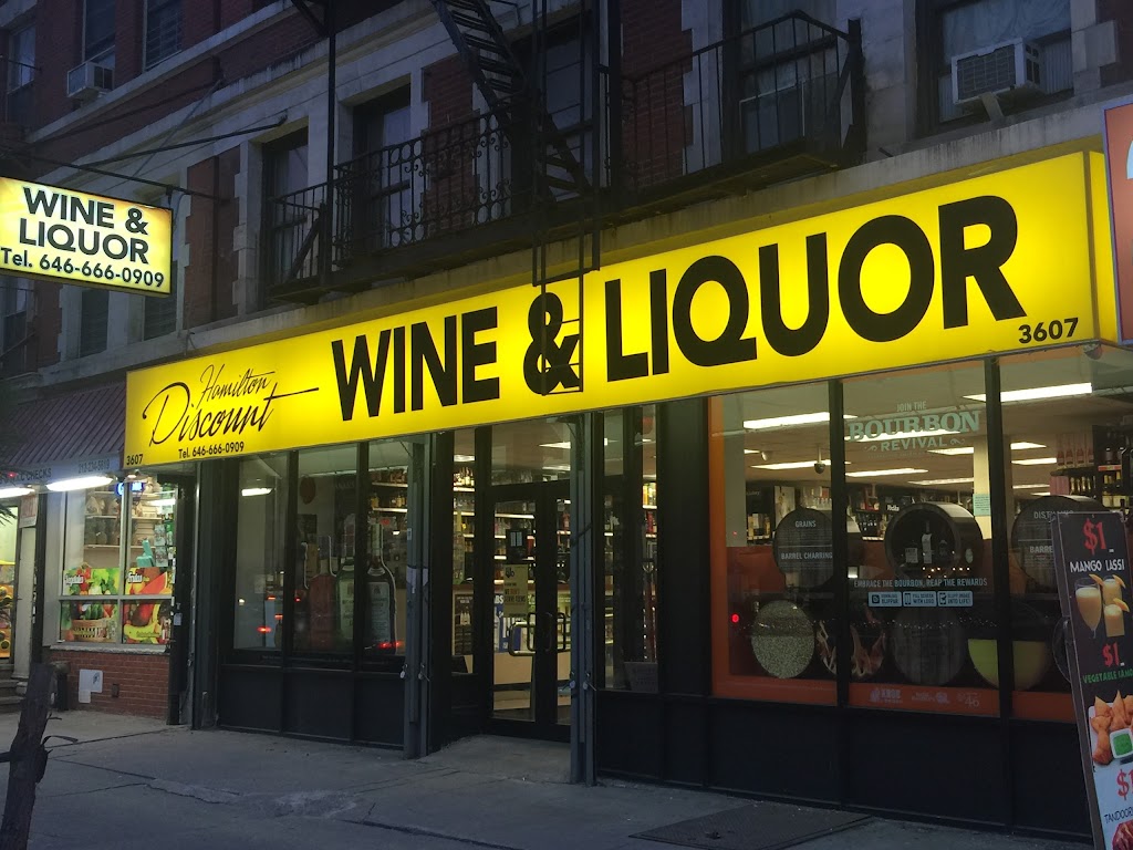 Hamilton Discount Wine & Liquor | 3607 Broadway, New York, NY 10031 | Phone: (646) 666-0909