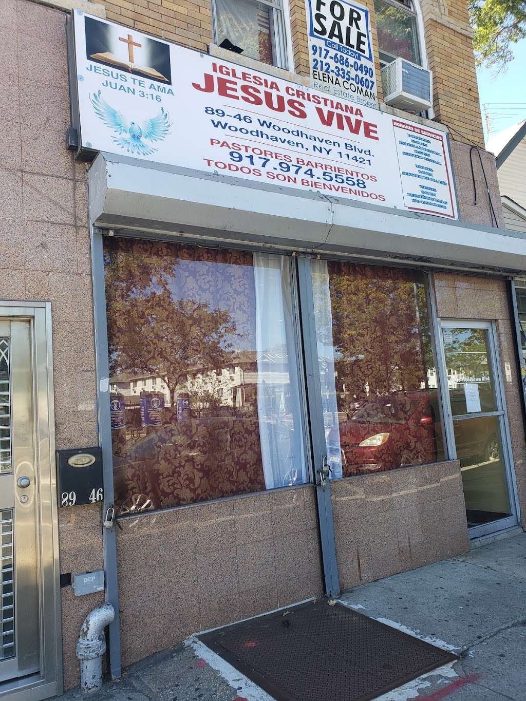 Iglesia Cristiana Jesus Vive | 89-46 Woodhaven Blvd, Woodhaven, NY 11421 | Phone: (917) 974-5558