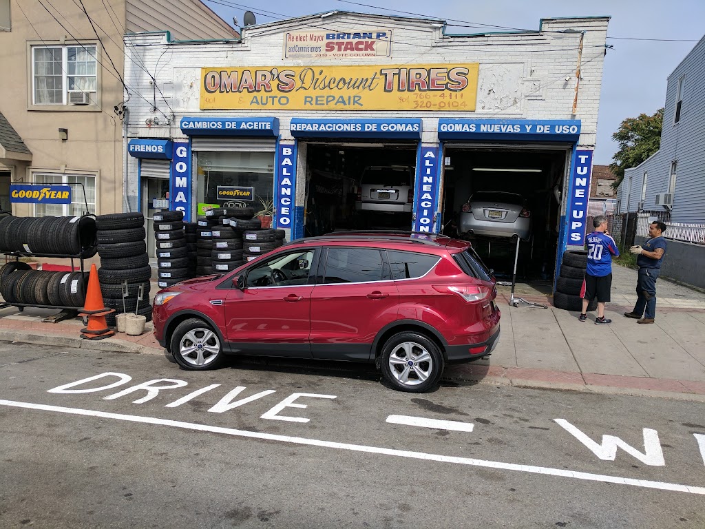 Omars Discount Tires & Auto Repairs | 901 Central Ave, Union City, NJ 07087 | Phone: (201) 766-4111