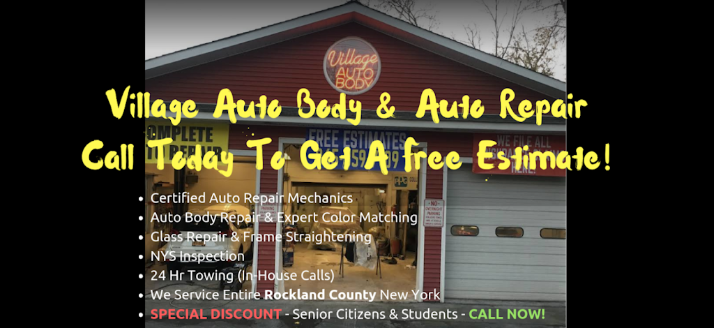 Village Auto Body & Auto Repair | 15 Piermont Ave, Piermont, NY 10968 | Phone: (845) 379-2005